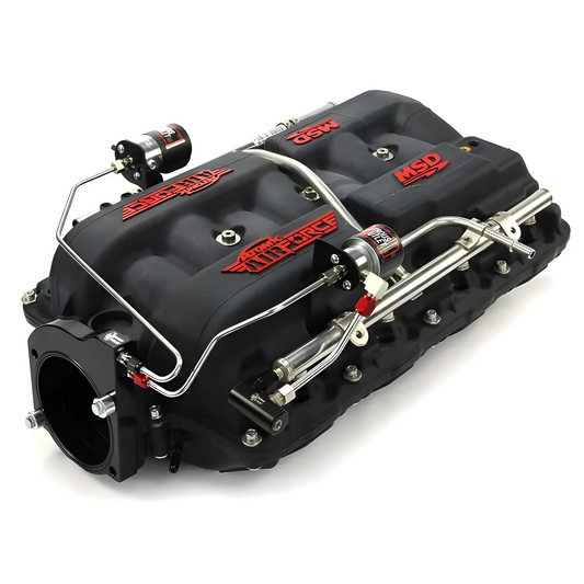 MSD Atomic AirForce LS7 Intake Hard-Lined Plate System for Aftermarket Fuel Rails (No Bottle)