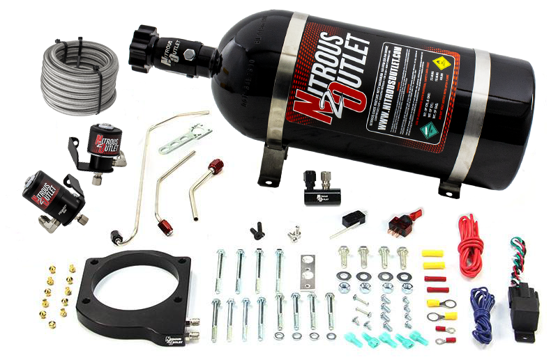 MSD Atomic AirForce LS1 Intake Hard-Lined Plate System (10lb Bottle)