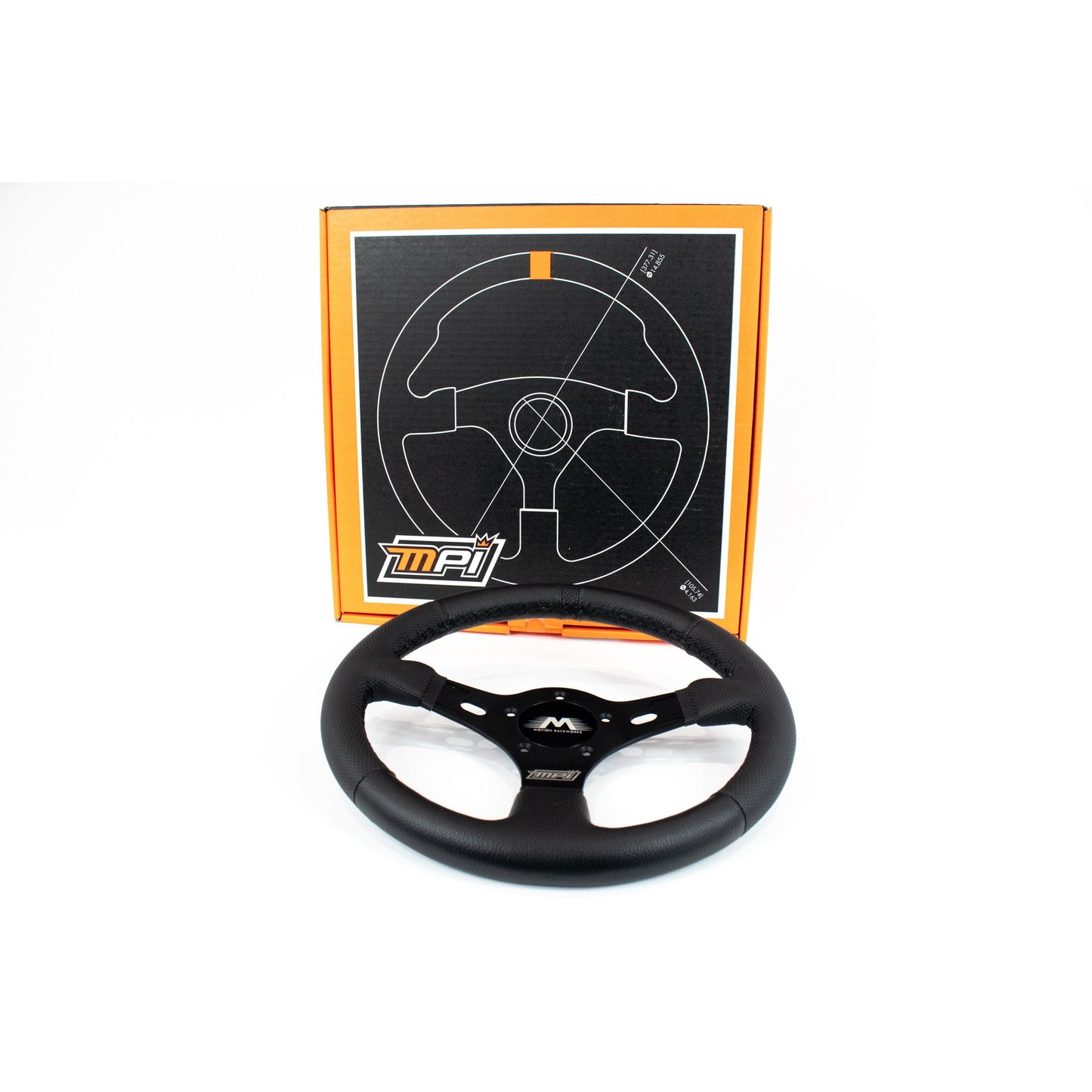 Motion Raceworks MPI Race Steering Wheel All Black MPI-DRG-R513-BLK-MPI-Motion Raceworks