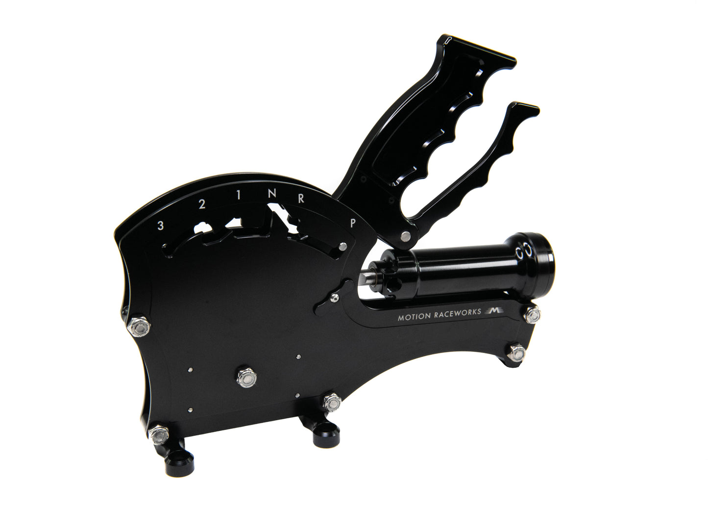 TH350 3 Speed Reverse Pattern Operator Series Billet Shifter Front Exit 16-2100-Motion Raceworks-Motion Raceworks