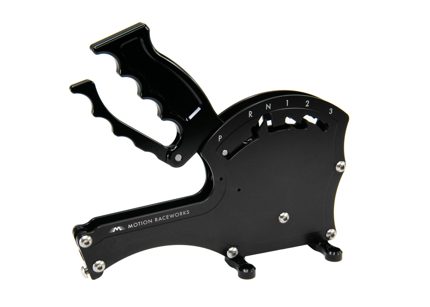 TH350 3 Speed Reverse Pattern Operator Series Billet Shifter Front Exit 16-2100-Motion Raceworks-Motion Raceworks