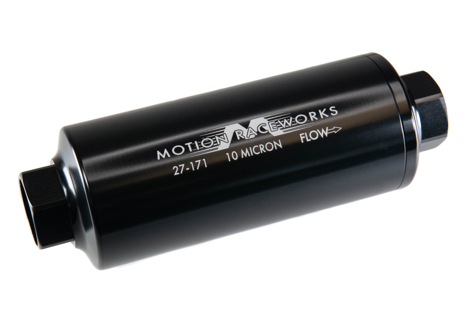 Motion Raceworks Single 12ORB Outlet Post Fuel Filter w/ Mount (10 Micron) 27-171-Motion Raceworks-Motion Raceworks