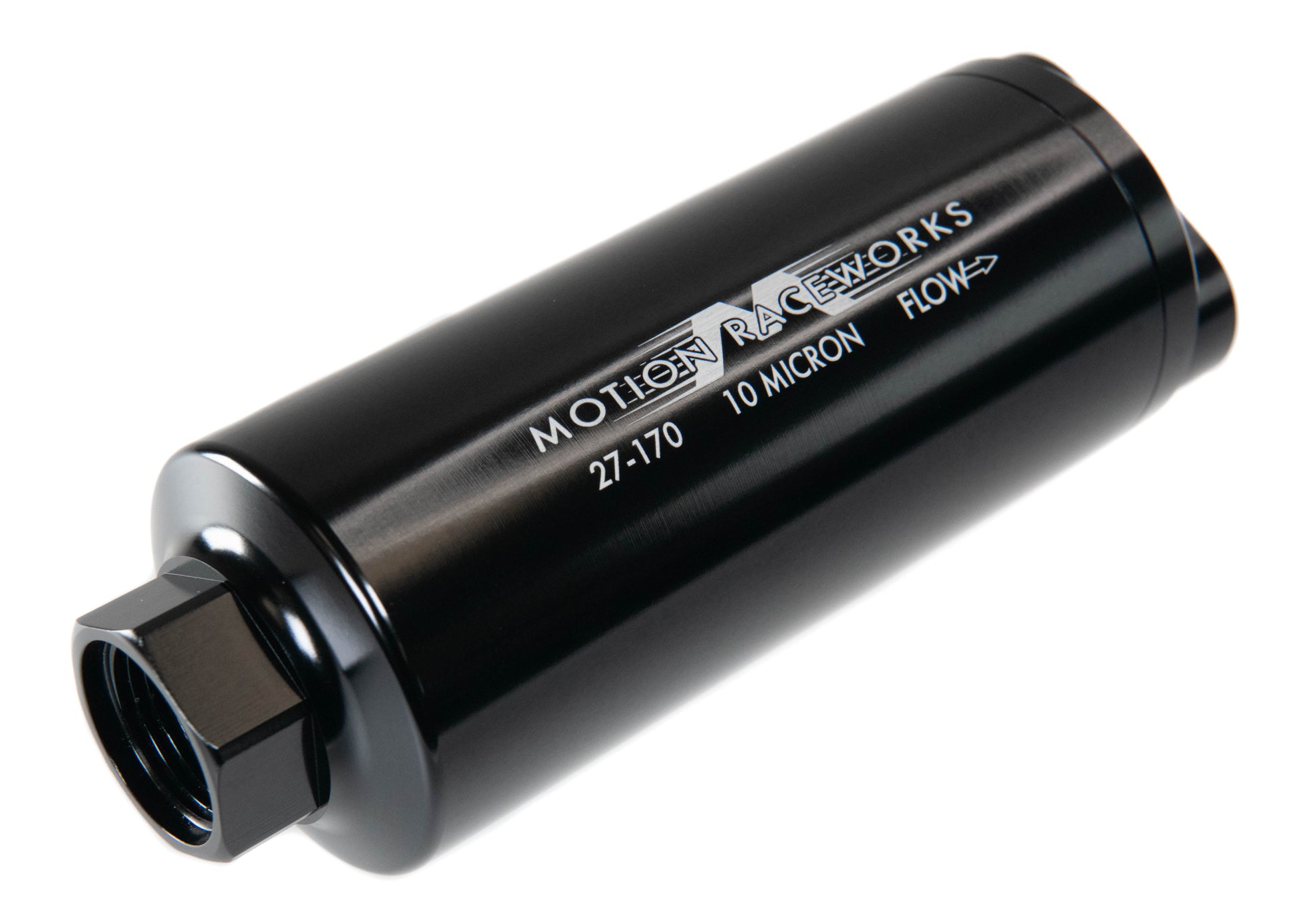 Motion Raceworks Single 12ORB Inlet/Dual 10ORB Outlet Post Fuel Filter w/ Mount (10 Micron) 27-170-Motion Raceworks-Motion Raceworks