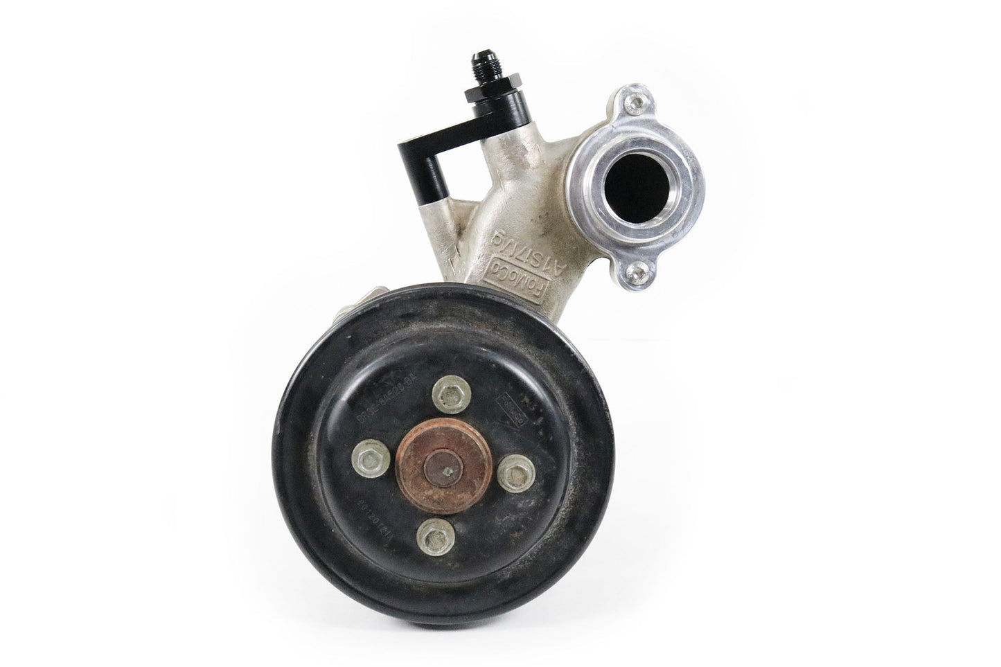GEN 1 and 2 Coyote Water Pump Bypass Adapter -8ORB Female 12-10016-Motion Raceworks-Motion Raceworks