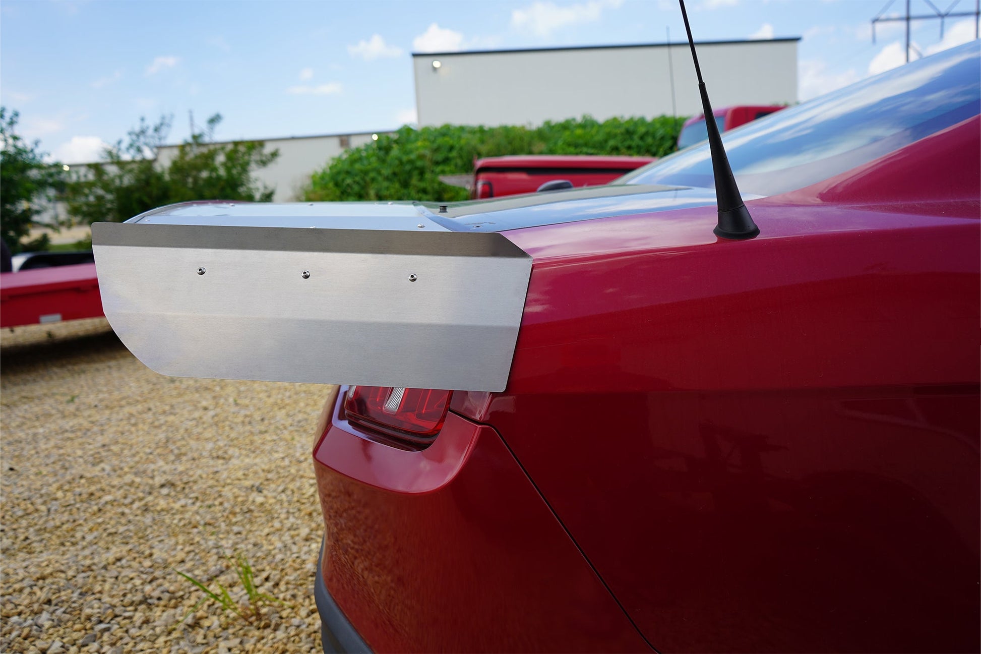 2010-14 S197 Mustang Aluminum Strutless 15" Drag Wing w/ Adjustable Wicker 31-190-Motion Raceworks-Motion Raceworks