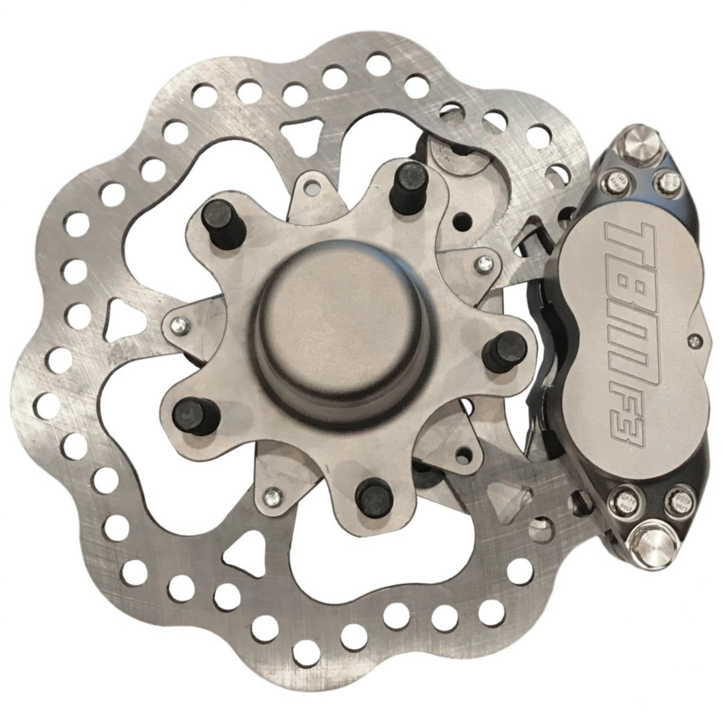 1982-1992 3rd Camaro / Firebird F3 4 Piston Caliper Hub Kit - 001-0289-1-TBM Brakes-Motion Raceworks