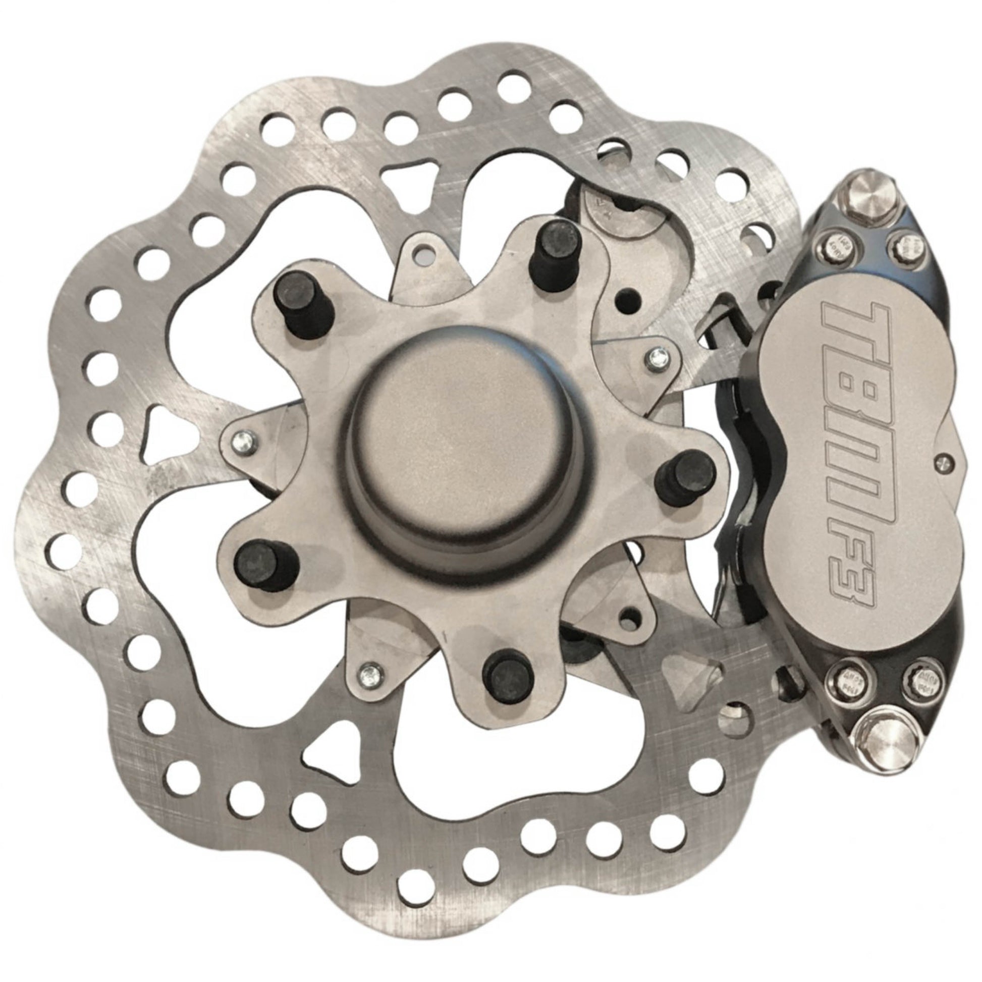 79-80 Pontiac Grand Am Drag Racing Front Brake Kit (F3 Caliper) 001-0272-1-TBM Brakes-Motion Raceworks