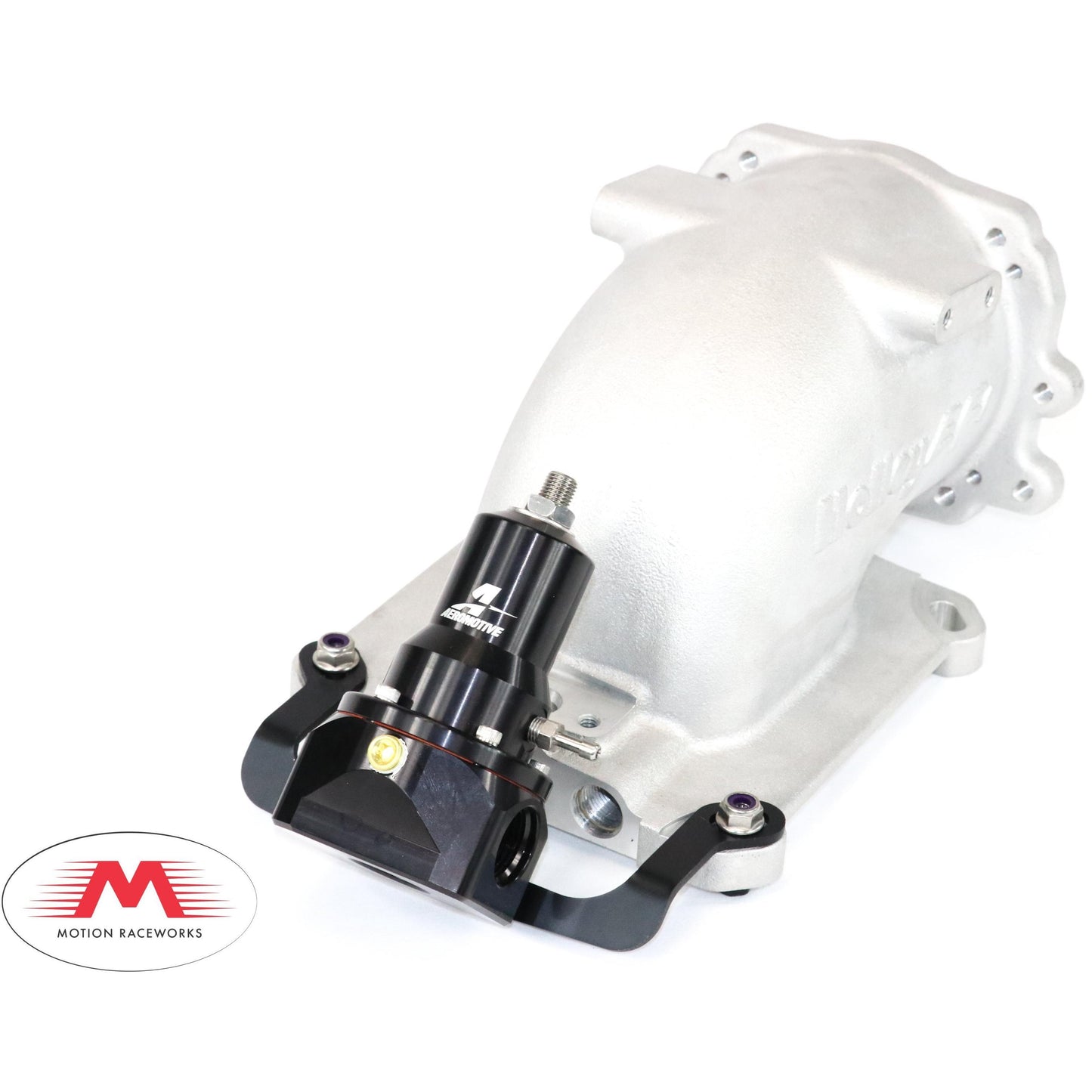 Motion Raceworks Fuel Regulator Bracket for Side/Rear Mount 4150/4500 Intake Elbow (Aeromotive)-Motion Raceworks-Motion Raceworks