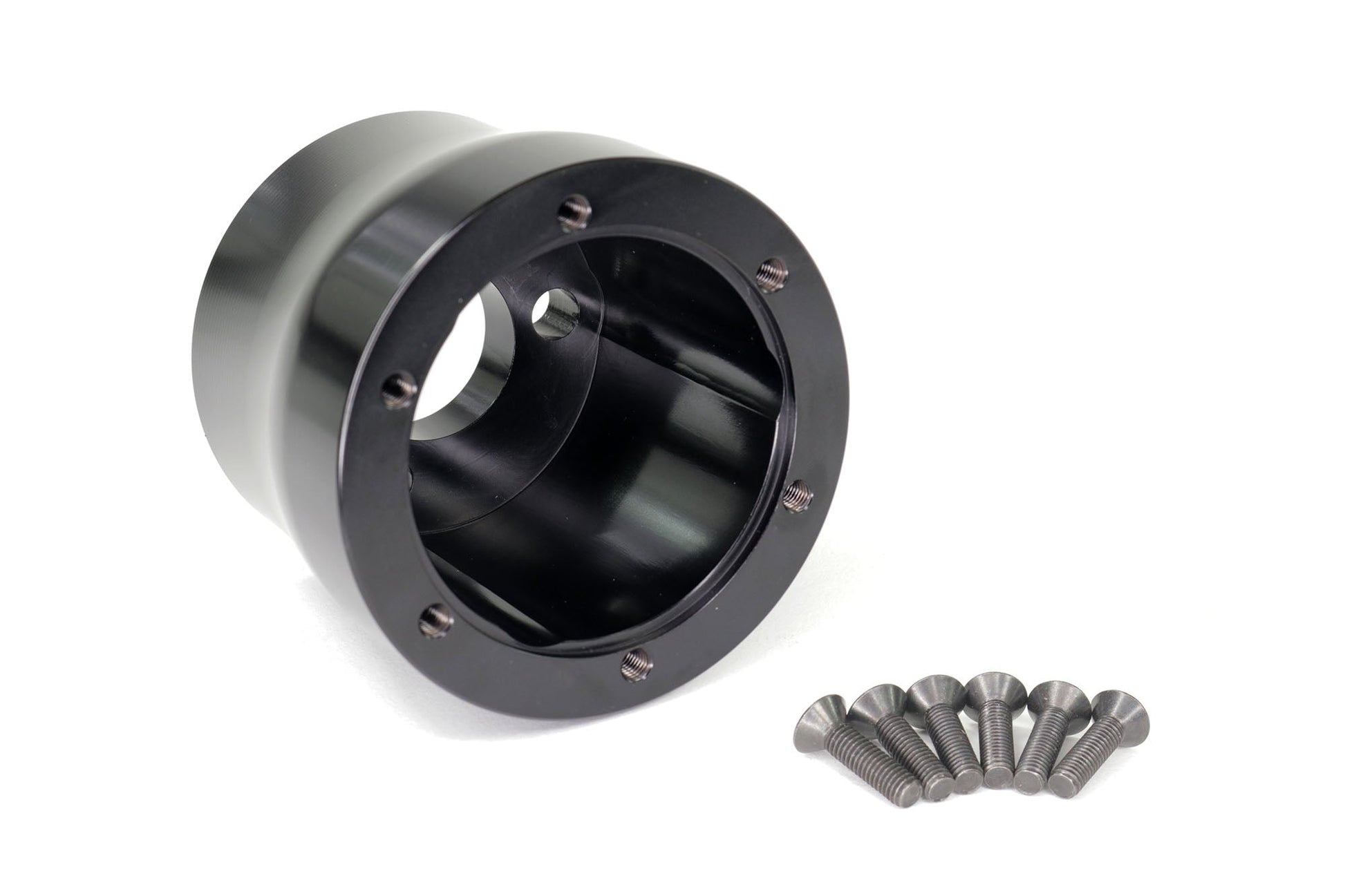 Motion 3 bolt to 6 bolt Billet Steering Wheel Adapter 15-00021-Motion Raceworks-Motion Raceworks