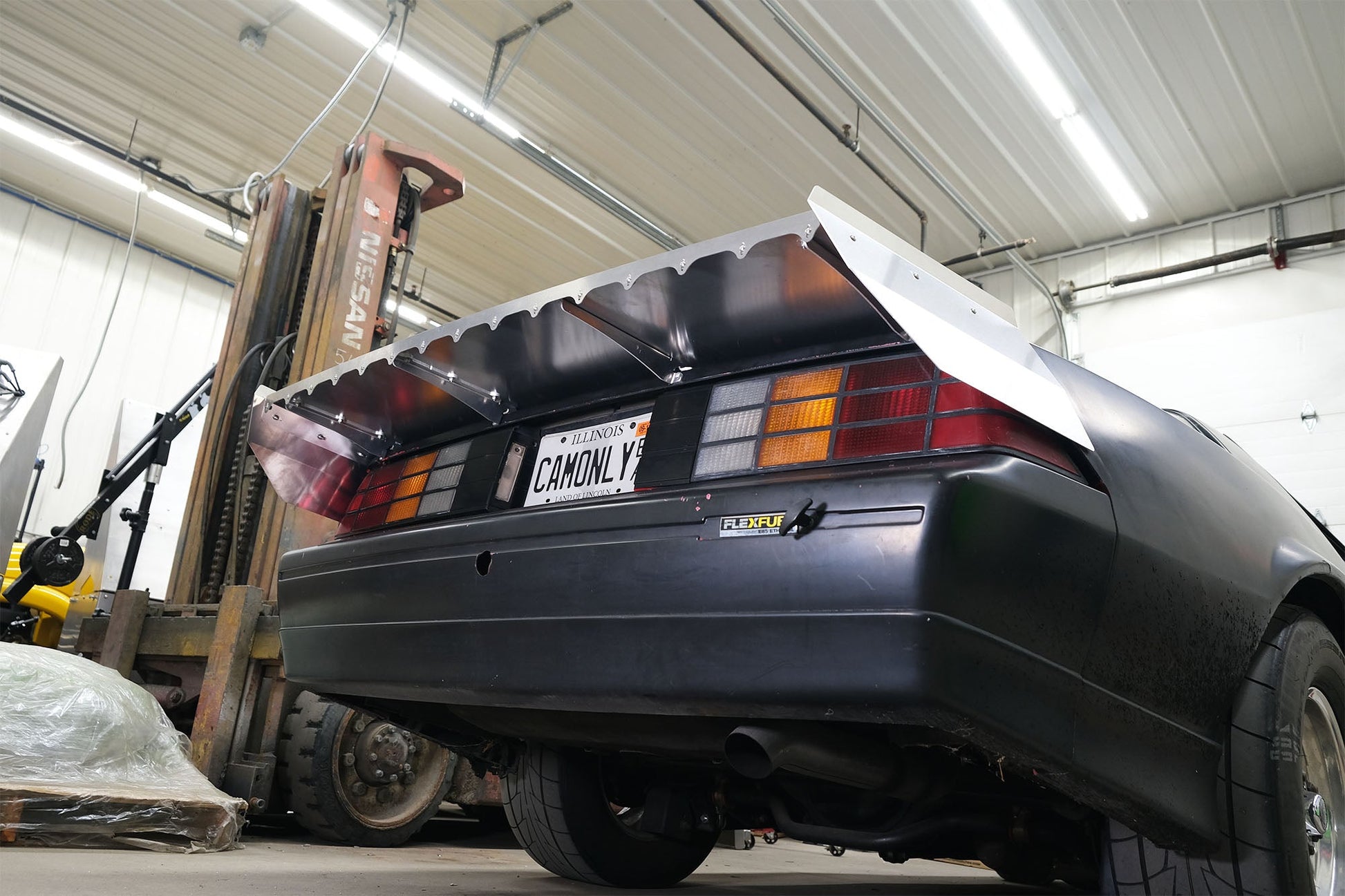 1982-92 Chevy Camaro Aluminum 15" Strutless Drag Wing 31-170-Motion Raceworks-Motion Raceworks